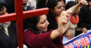 Condemnation rally for Bhattis killing