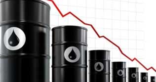 Oil falls to two-week lows