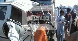 Daharki : 2 killed in road mishap