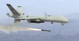 5 suspected militants killed in a drone strike in NW