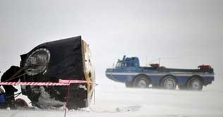 Space station crew lands safely in Kazakhstan 