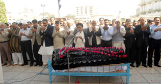 Karachi: MQM worker Shehzad Hussain laid to rest
