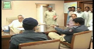 Sukkur: MPA damages furniture of CE office