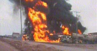 Three NATO tankers torched in Bolan