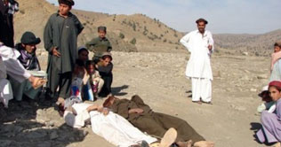 4 dumped bodies found from a drain in Peshawar 