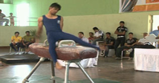 Gymnastics federation borrows equipment