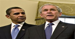 Bush refuses to join Obama at Ground Zero
