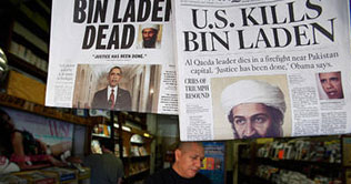 Bin Laden news increases newspapers demand