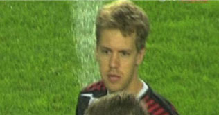 Formula One driver Vettel becomes footballer