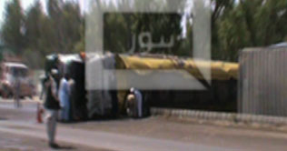 People stealing oil from NATO tankers at will