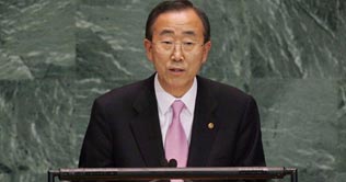 Ban Ki-moon acts to stop violence in Libya 