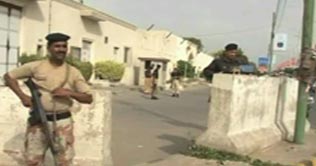 Two crackers thrown on Saudi Consulate