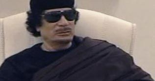 Gaddafi makes appearance after sons death 