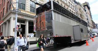 Will Smith's trailer hits road