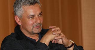 Italian football icon Roberto Baggio visits Peru