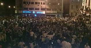 Protests continued in Syria