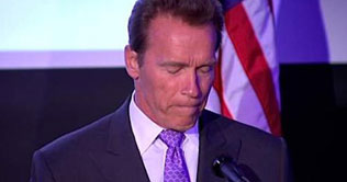 Media hunts Arnolds mystery woman