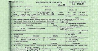 Obama uses birth flap for raising funds