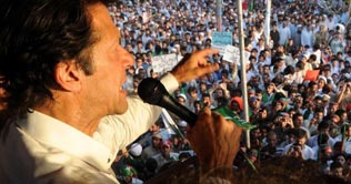  PTI stages sit-in against drone attacks