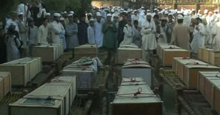 Funeral held for 16 killed in NATO tanker explosion 