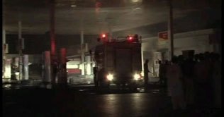 Karachi: Fire at CNG station injures one