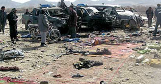 10 killed, 30 injured in Afghan blast