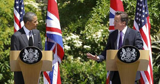 Obama, Cameron vow to work with Pakistan
