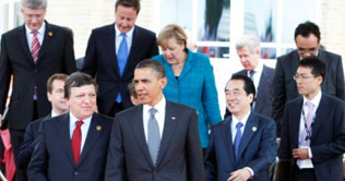 G8 meeting starts in France