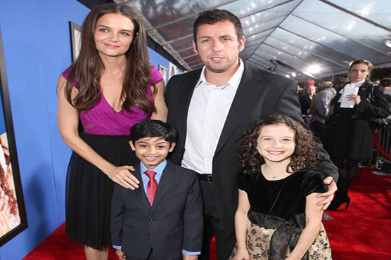 Frenzy at 'Jack and Jill' premiere in Los Angeles