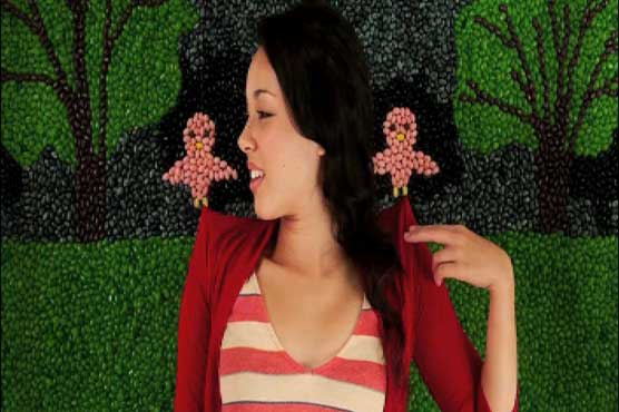 Sweet music video made from 288,000 jelly beans