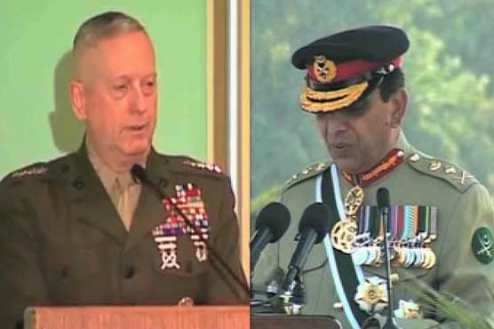 General James calls on Ashfaq Pervez Kayani