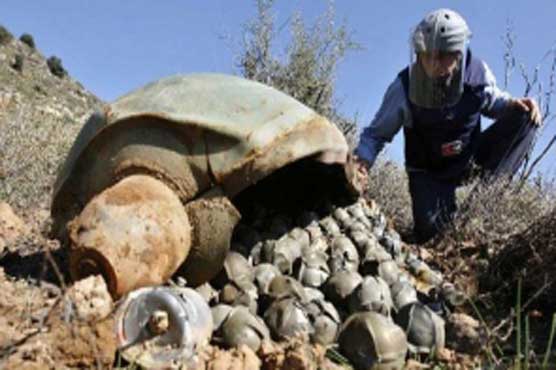 Groups say cluster bombs remain in 69 nations