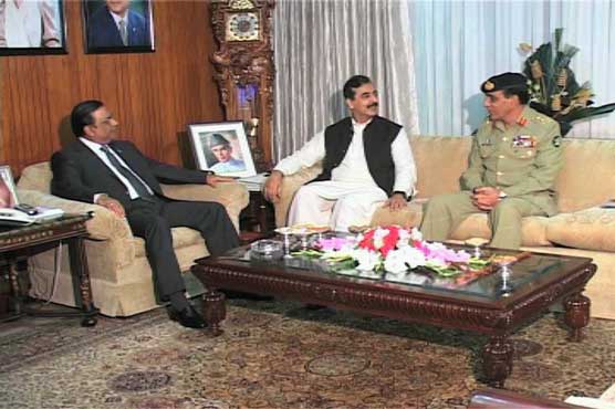 President, PM, COAS meet