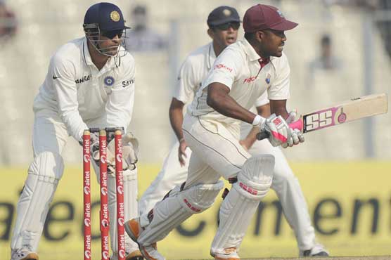 Bravo slows Indias march to victory