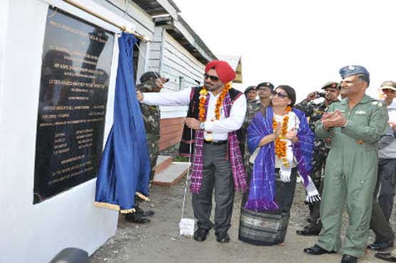 India re-activates landing facility near China border