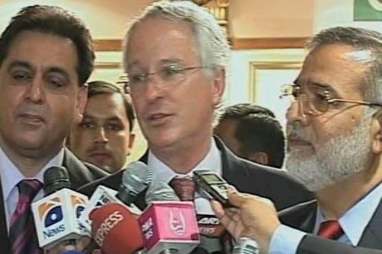 Munter confirms meeting Imran, Pasha separately 