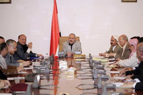 Yemeni leader in KSA to sign power transfer deal