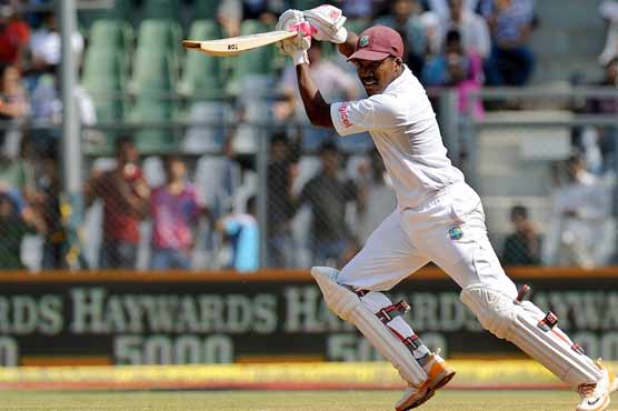 Bravo's 166 leads West Indies to 575-9 on day 2