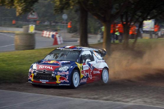 Ogier leads after 2nd day of Rally France