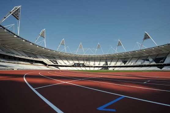 Olympics: London 2012 athletics track inaugurated