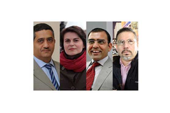 Four journalists honoured for courage