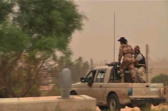 Libya govt says takes landmarks in Gaddafi hometown