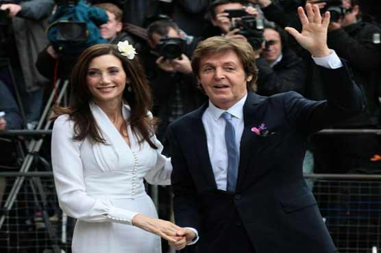 McCartney weds US heiress in third marriage