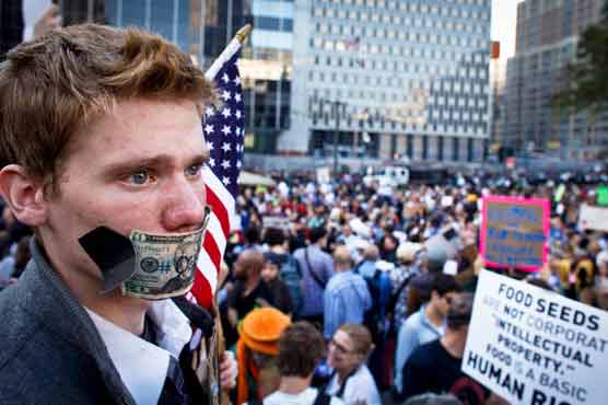 Wall Street protests expose US economic mess: China