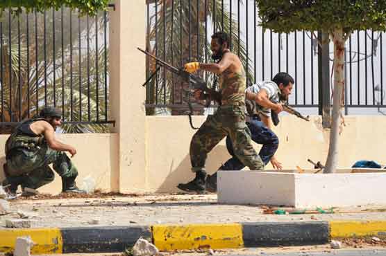 Libya forces derive on centre of Gaddafi hometown