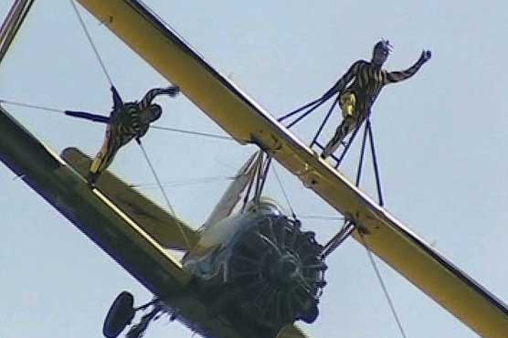 Aerial performances are main attraction on 2nd day