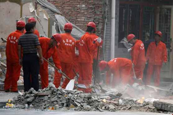 Gas blast kills 11 miners in north China