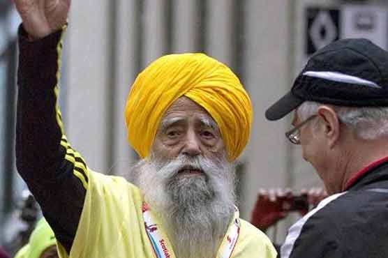 100-year-old marathoner finishes race
