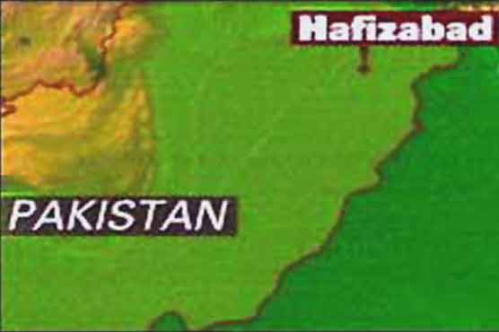 Hafizabad: School van falls into ravine over 20 children injured