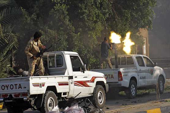 Fierce battle under way to crush last Gaddafi hideout